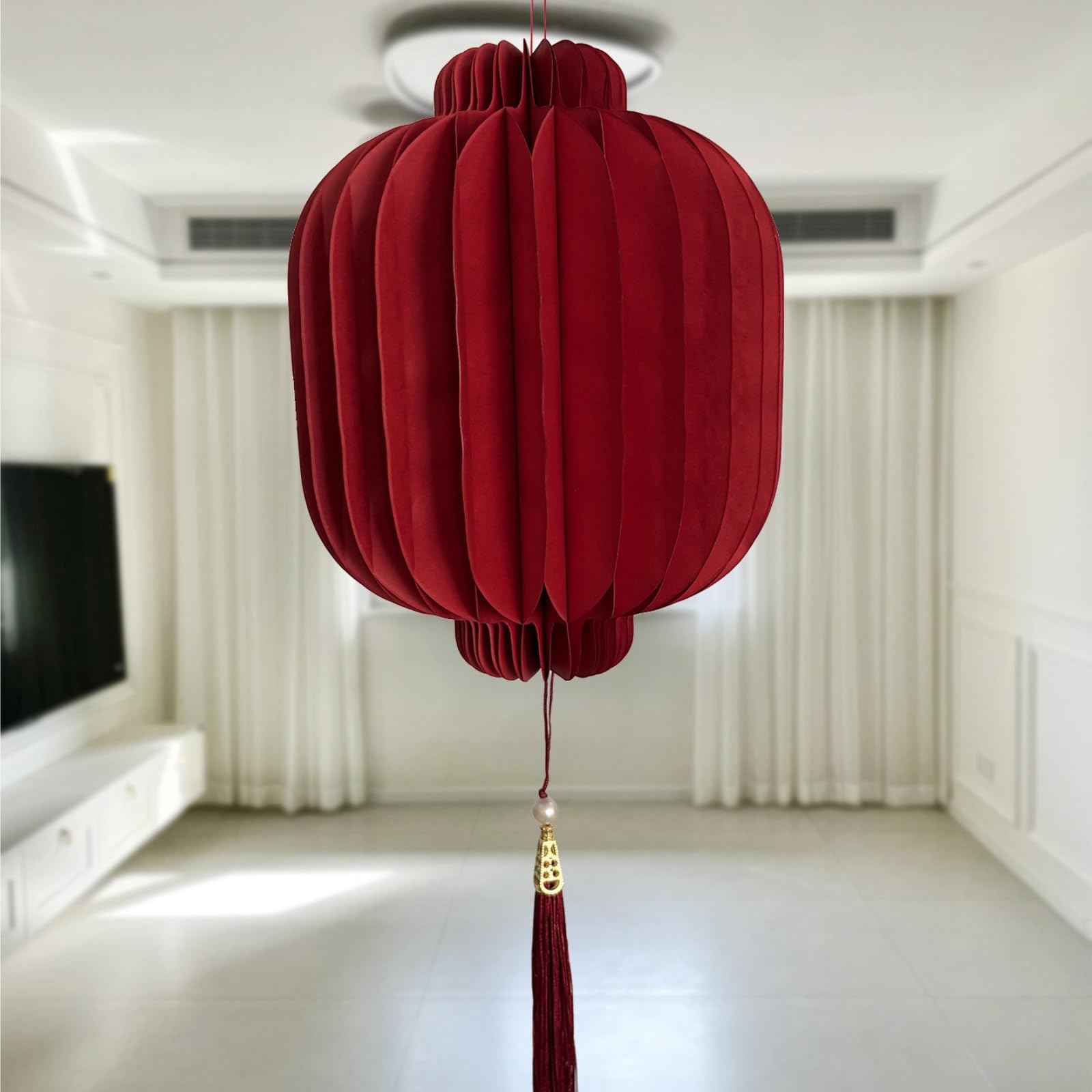 lampada a olio, Lanterne in feltro a forma di melone invernale Decorazione cinese
