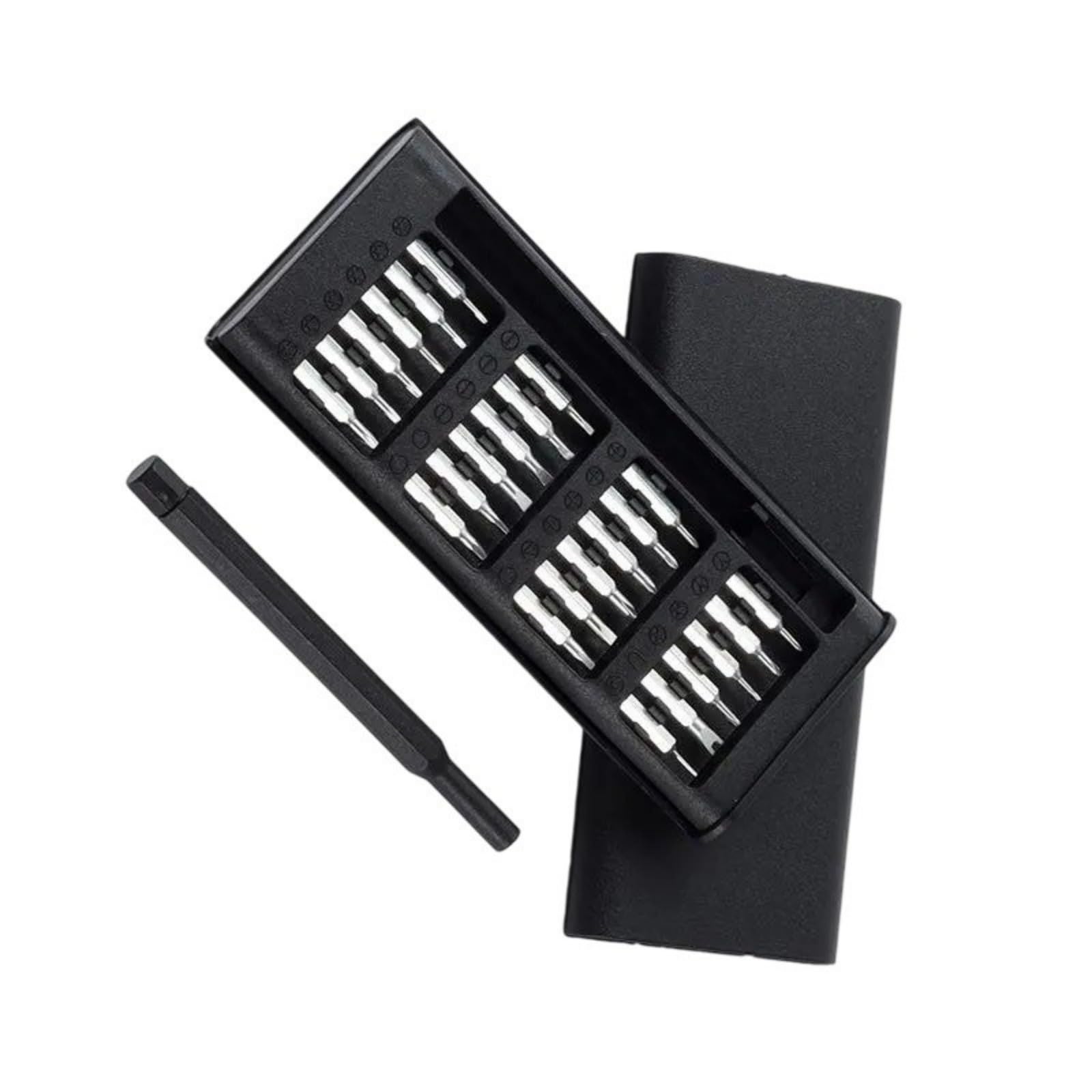 Alloneslife A Precisions 24 Piece Screwdriver Set With Case For Craft Enthusiasts Nd Professional With Various Head Types Compact Screwdriver Set