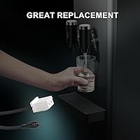 Vista 6 de DROK 10K Temperature Sensor Probe 5pcs, 1 Meter Waterproof Epoxy Resin NTC Thermistor Temperature Sensor Probe for Various Water Dispensers, Air