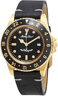 Mathey Vintage Quartz Black Dial Men's Watch H900PLN