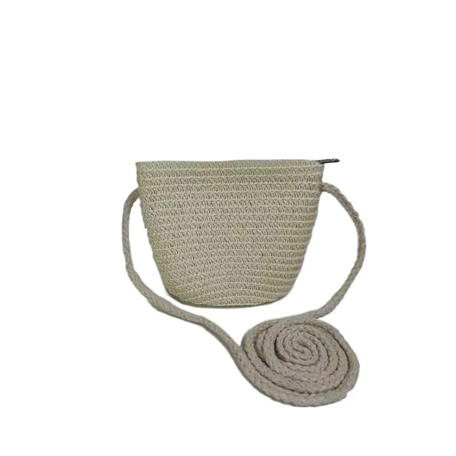 Sac de plage de voyage en paille orange pour les petites filles stylées