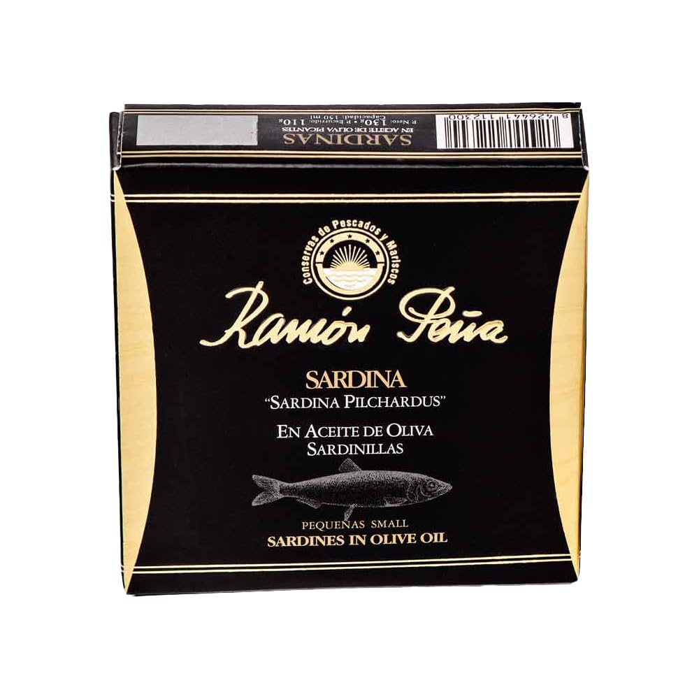 Sardines in Olive Oil (Case of 12 - 4.6 Ounce Tins)