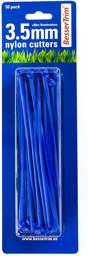 Grass Cutting System 50 pack of 3.5mm Blue Nylon Cutters