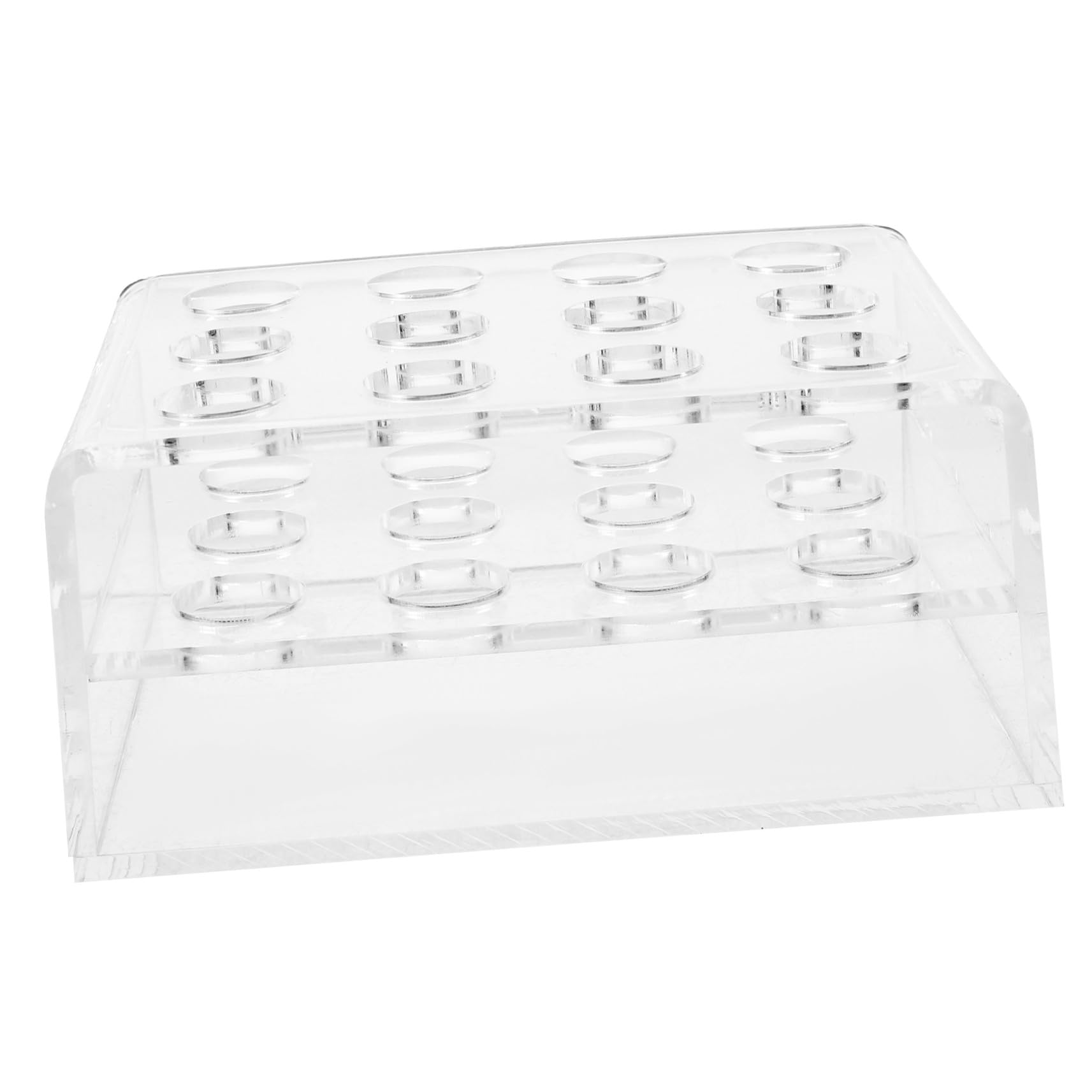 Porte-stylo acrylique transparent 12 fentes pour fournitures scolaires