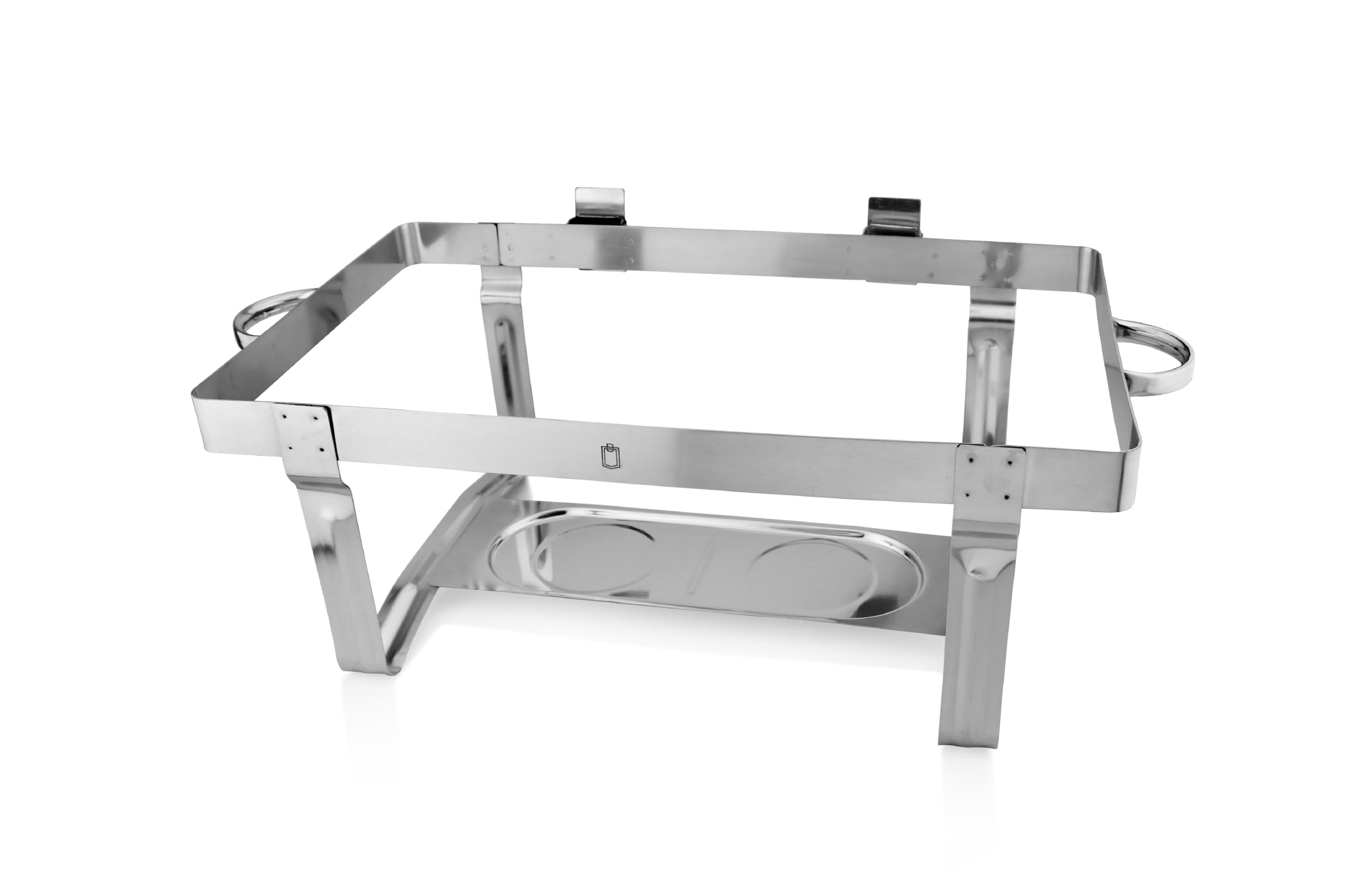 METRO - Scaldavivande professionale con coperchio a cerniera, Chafing Dish 1/1 G1, contenitore termico per buffet e buffet