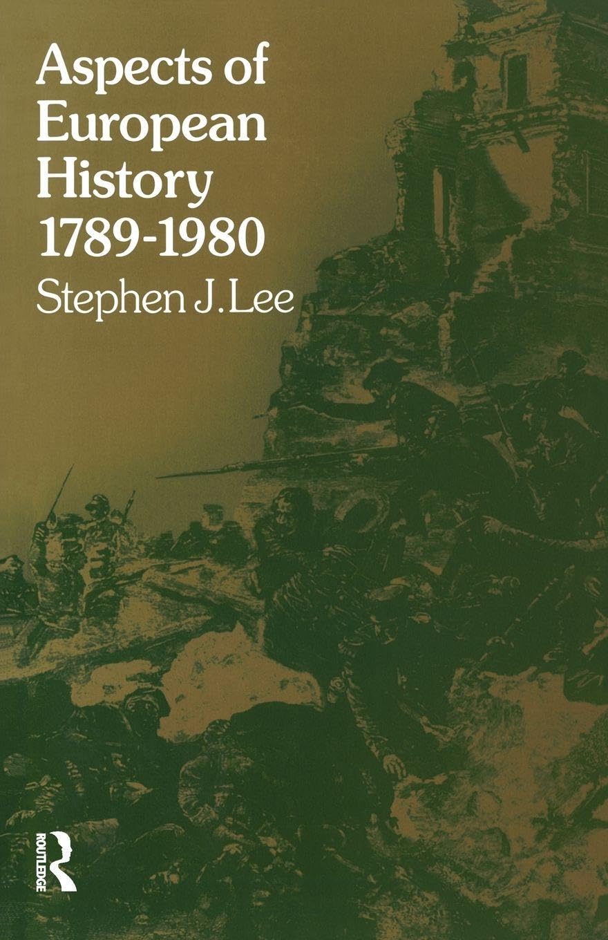 Aspects of European History 1789-1980 (University Paperbacks)