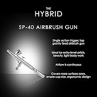 Vista 5 de TEMPTU Airbrush Makeup System 2.0 Kit Airbrush Makeup Set for Professionals and Makeup Artists Includes SB Silicone-Based Foundation Starter Set &