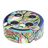 Fintie Amazon Echo Dot (2a generazione) Case - Protettiva Custodia Cover in pelle PU Per Amazon Echo Dot (2a generazione), Love Tree