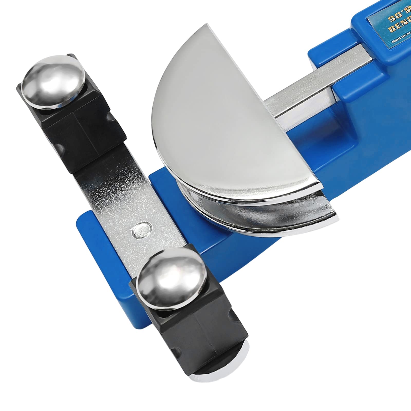 Cintreuse Tube Multicouche Manuelle, Cintreuse Tube Cuivre Jusqu'à 90°, Cintreuses Tuyaux à Cliquet 7 Matrices Outil Cintrage 6 à 22mm 1/4"-7/8", Pour Tuyauxs En Cuivre Aluminium (Bleu)