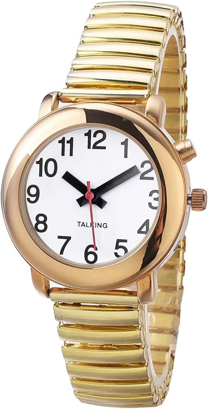 ViLoSa English Talking Watch Speaks The Time, Date or Alarm