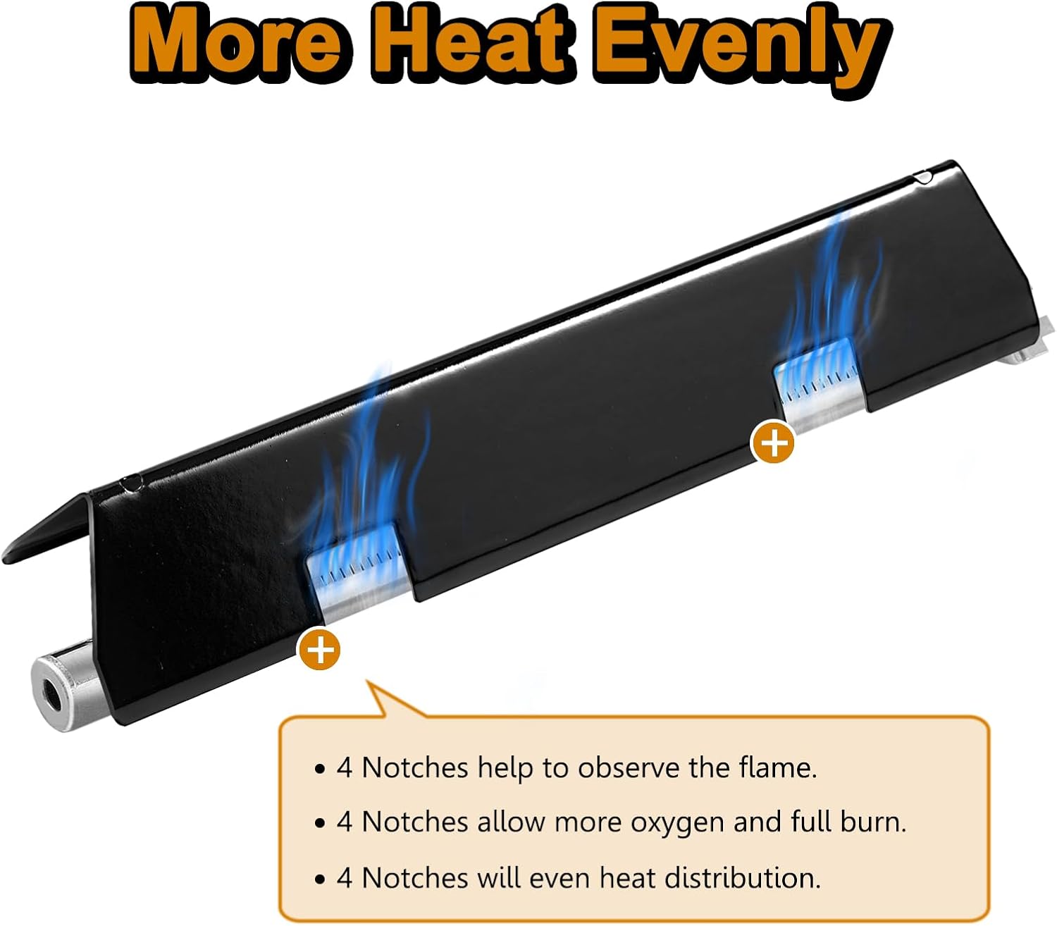 Spirit E-310 Grill Replacement Parts for Weber Spirit Grill Parts Spirit 300 Series E310 E-330 E330 SP310 SP320 310 Spirit II E-310 2 E-310 GS4 3 Burner 7636 Flavorizer Bars 68950 Burner Tube Kit