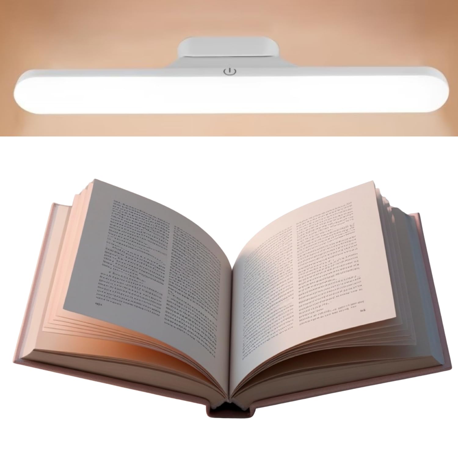 Kevim Three Color Adjustable LED Under Cabinet, Magnetic Rechargeable Closet, USB Charging Reading Lamp, Wireless Stick-On Wardrobe Light with Adjustable Angle for Kitchen, Desk Light-image-49