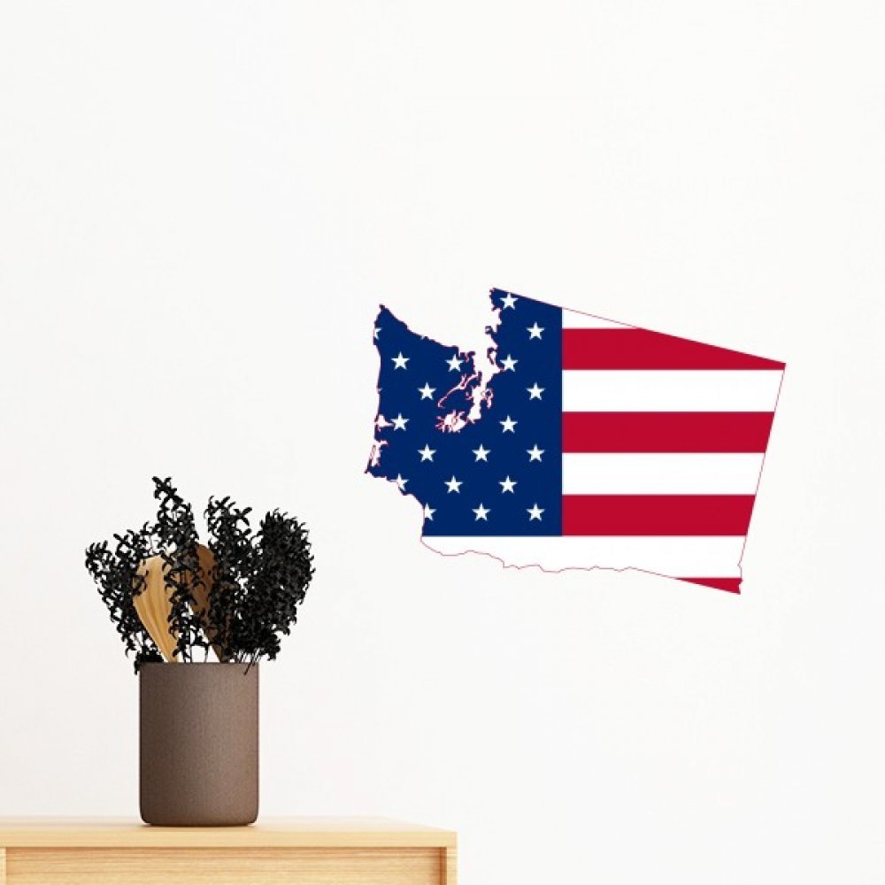 Stickers bricolage drapeau américain faciles à poser et repositionner