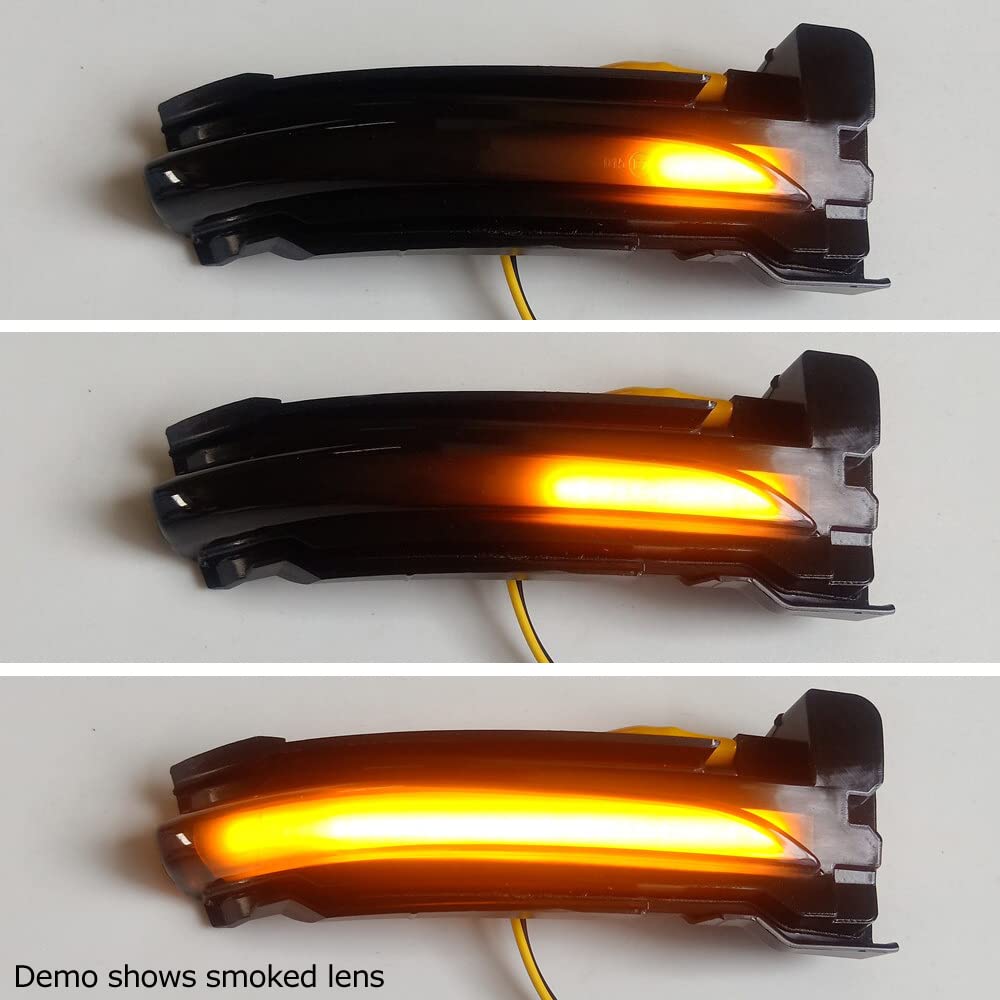 Smoked LED Sequential Mirror Turn Signals For Honda Accord, CR-V, HR-V