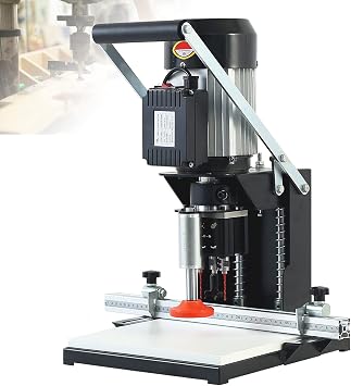 Handheld Hinge Drilling Machine,1100W Woodworking Hole Drilling Puncher 2880rmp/min Drilling Punching Machine,Depth 0-40mm for Drill Hole Cupboard Wardrobe