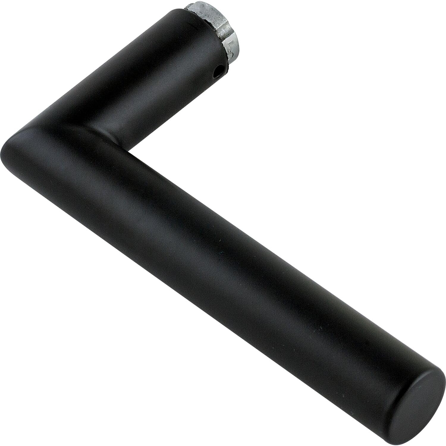 HOPPE Amsterdam Door Handle Quick Pin Stainless Steel Matte Black, Matt Black, schwarz matt