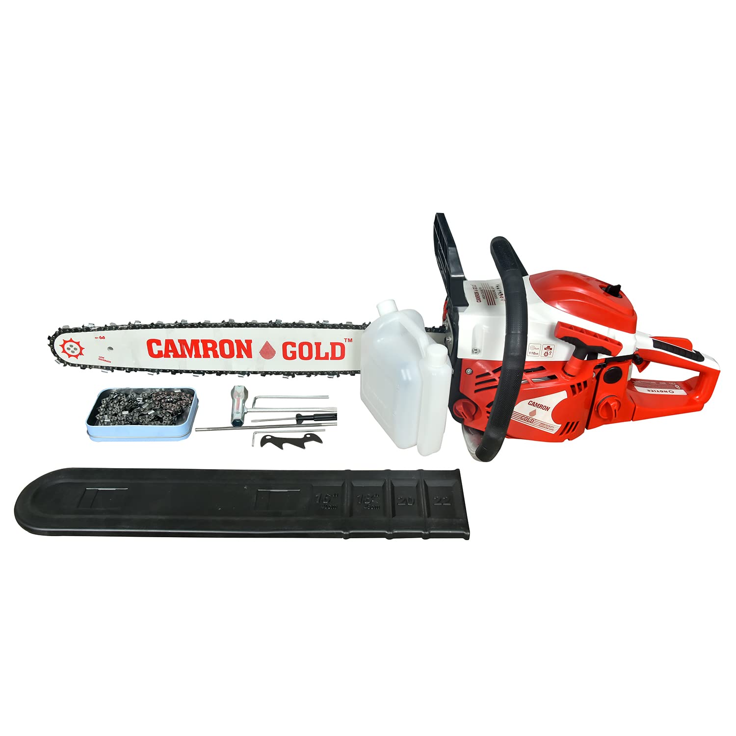 Camron gold chainsaw petrol 58cc single cylinder two stroke 22'' wood