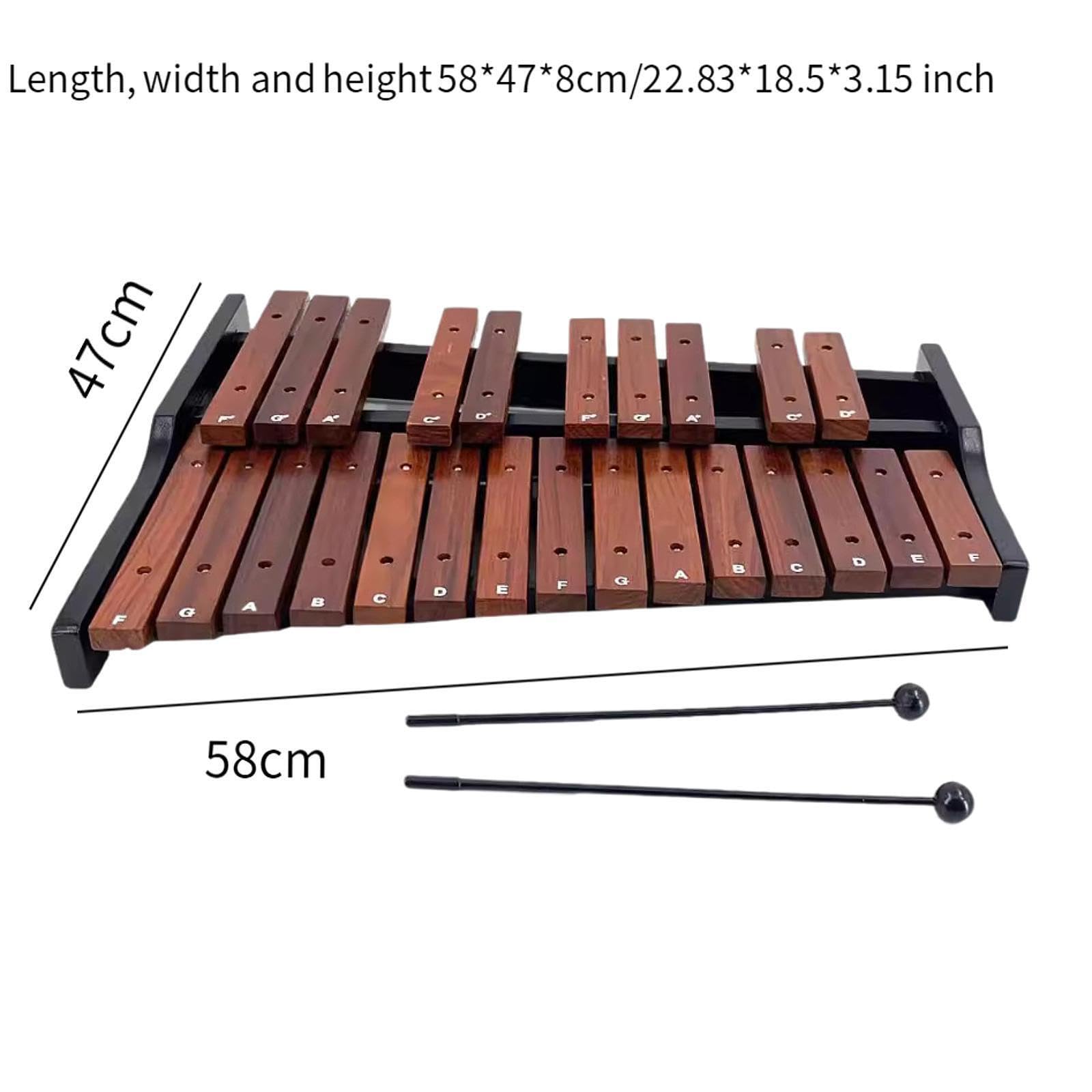 Komfortables Glockenspiel,mit Tasche,58 x 47 x 8 cm