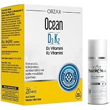 Ocean Orzax D3K2 Damla 20 ml, D3 Vitamini K2 Vitamini + Y z Temizleme Jeli 100 ml Set