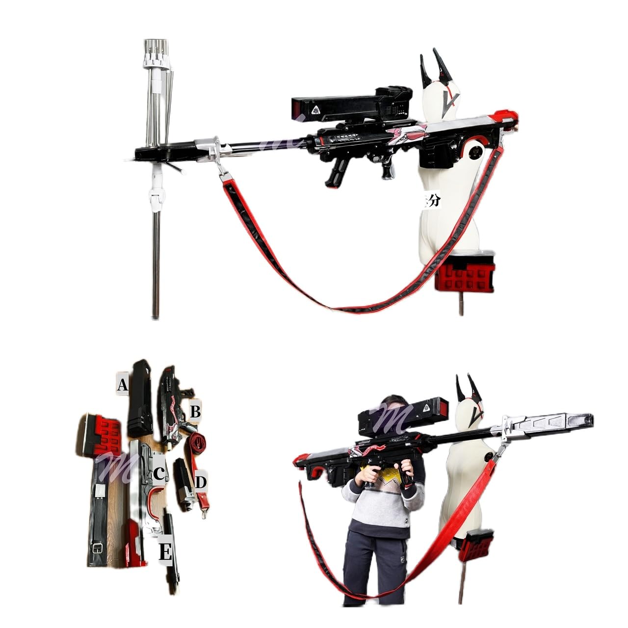 Amazon.co.jp: 【Sanjucos】 レッドフード コスプレ道具