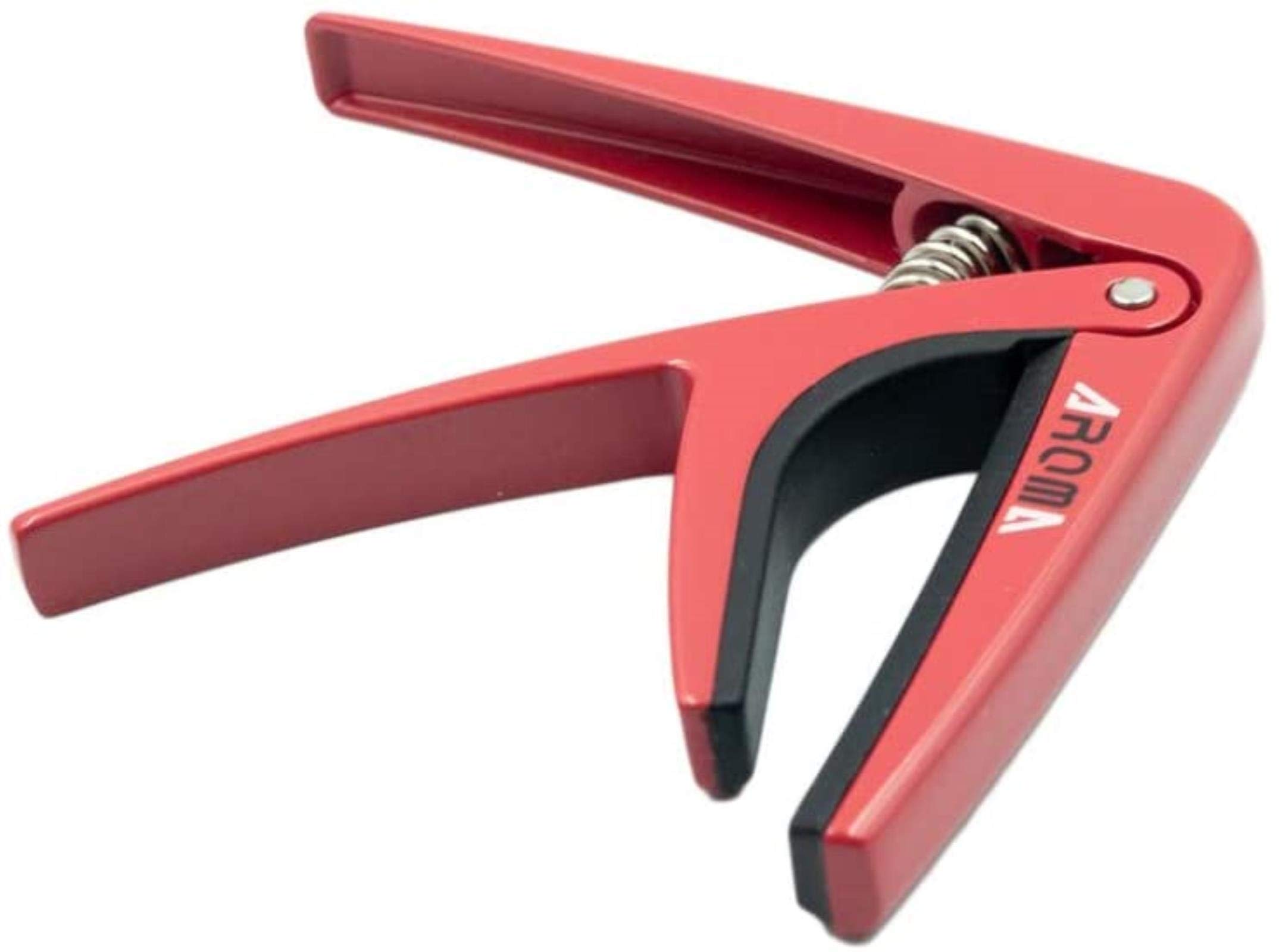 HH-CC Spring Steel en Alliage de Zinc Guitare Capo, Accessoires for Guitare Pièces (Color : Red)