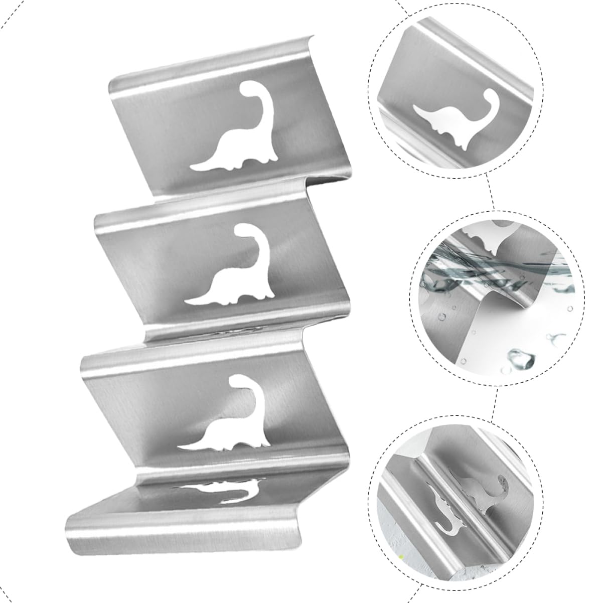 GRIRIW Stainless Steel Taco Holder Rack Desktop for Easy Serving for Family Gatherings Outdoor Parties and Restaurants Keeps Tacos Upright Prevents