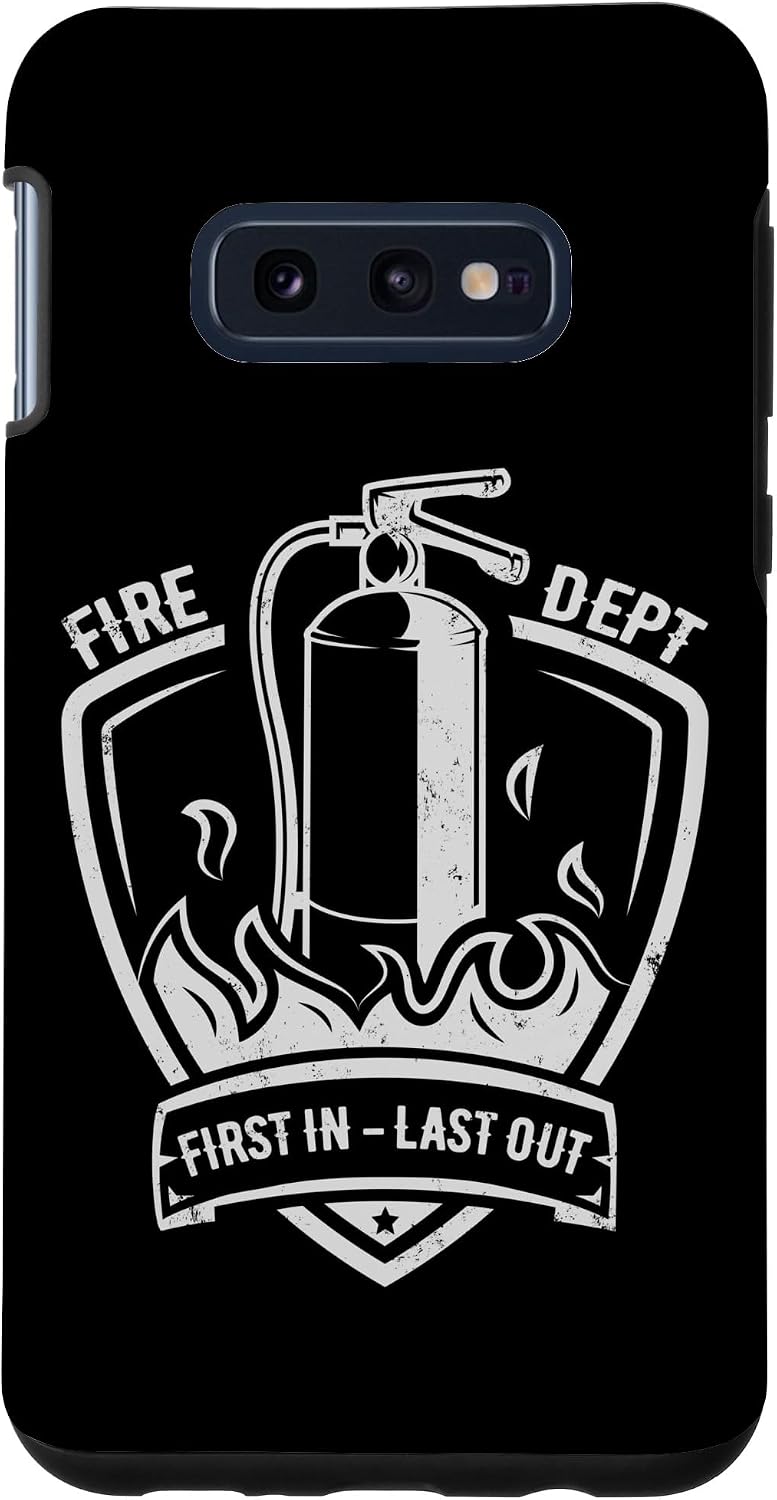 Amazon.com: Galaxy S10e Fire Department Firefighter Fireman Fire Rescue ...