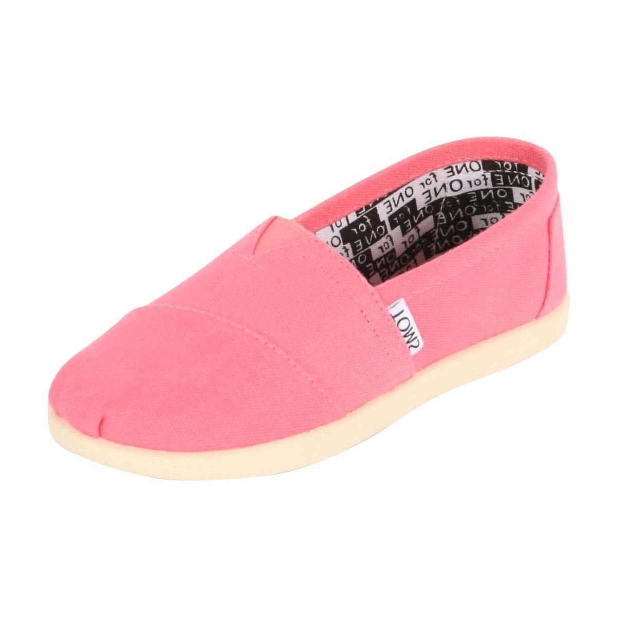 Espadrilles Classic Slip On Textile Youth Boys Girls Shoes