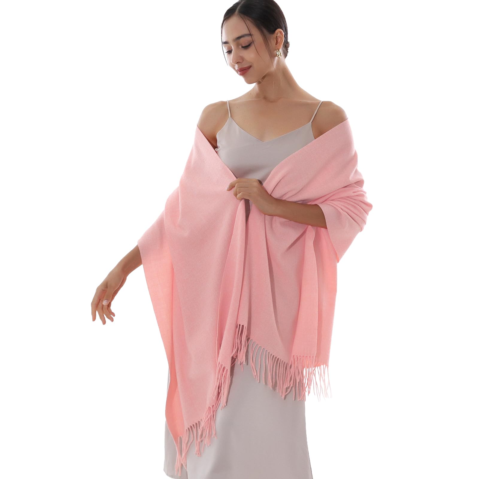 RIIQIICHY Women Scarf Pashmina Shawls and Wraps for Wedding Ladies Winter Scarves