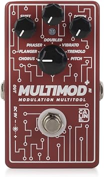 Caline CP-506 Multimod Modulation Multi Tool Guitar Effect Pedal 7 Modes Chorus Flanger Phaser Doubler Vibrato Tremolo Pitch