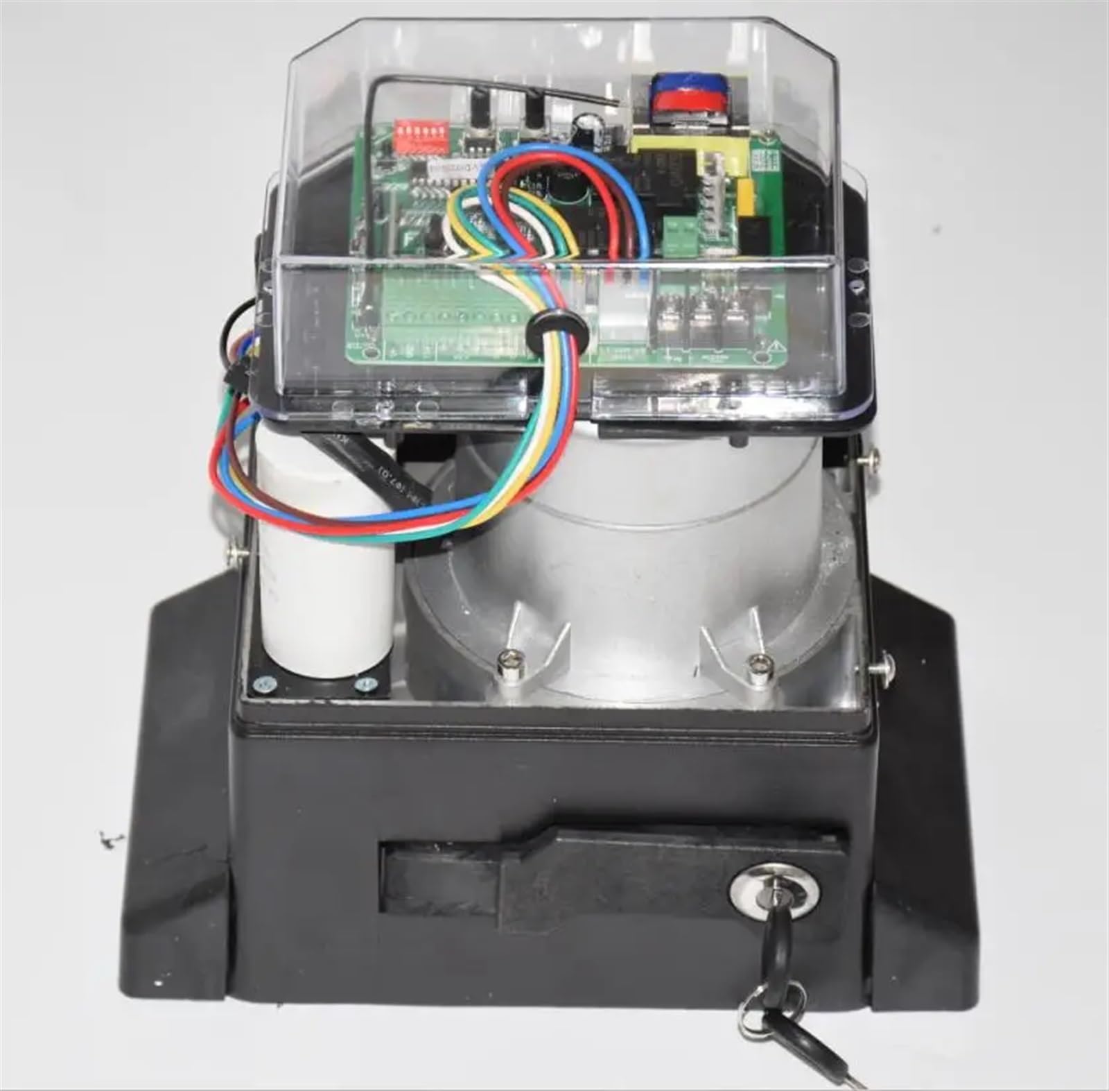 Automatyczny otwieracz drzwi, 230 V 800 kg/1200 kg Elektryczny automatyczny napęd do otwierania drzwi przesuwnych (opcjonalnie oświetlenie klawiatury czujnika)(Kit 3)