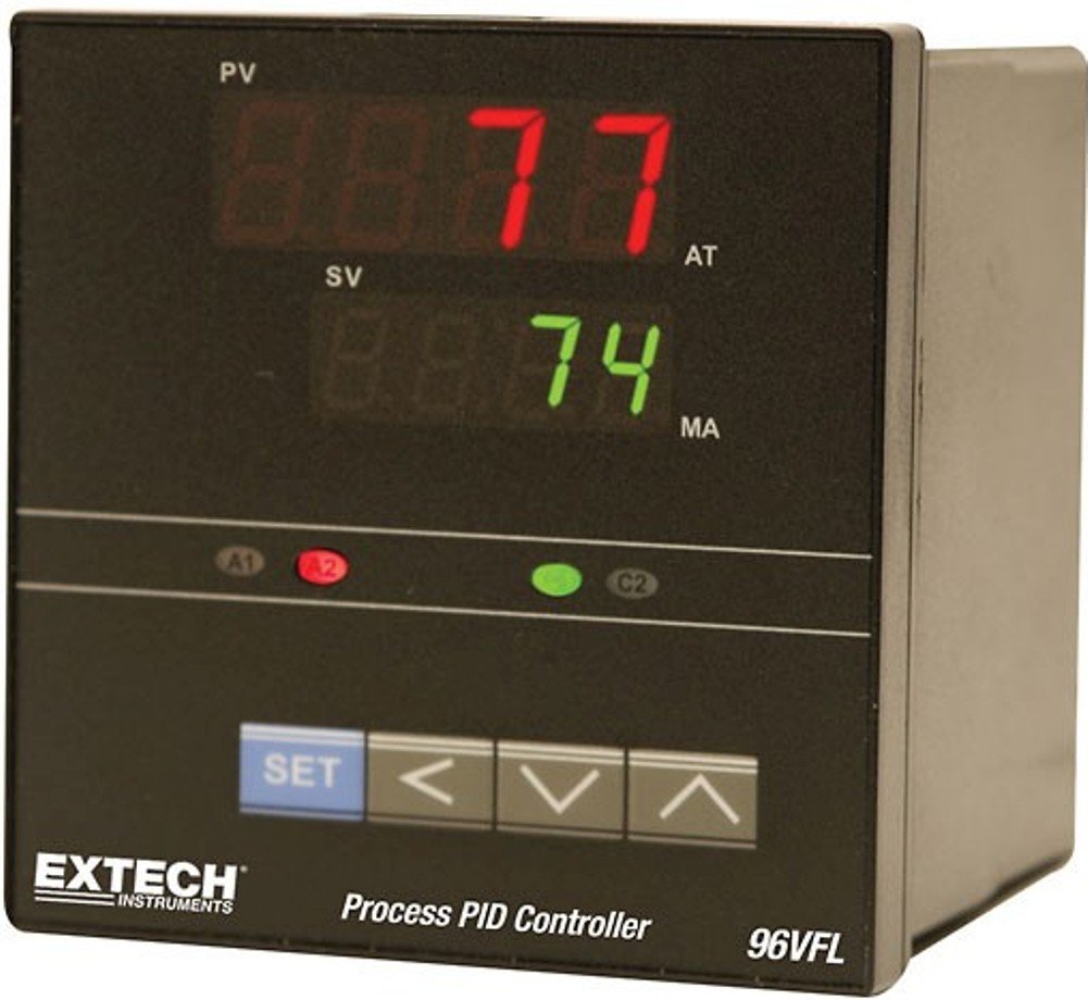 Extech 48VFL11 Temperature PID Controller 1/16 DIN with One Relay Output