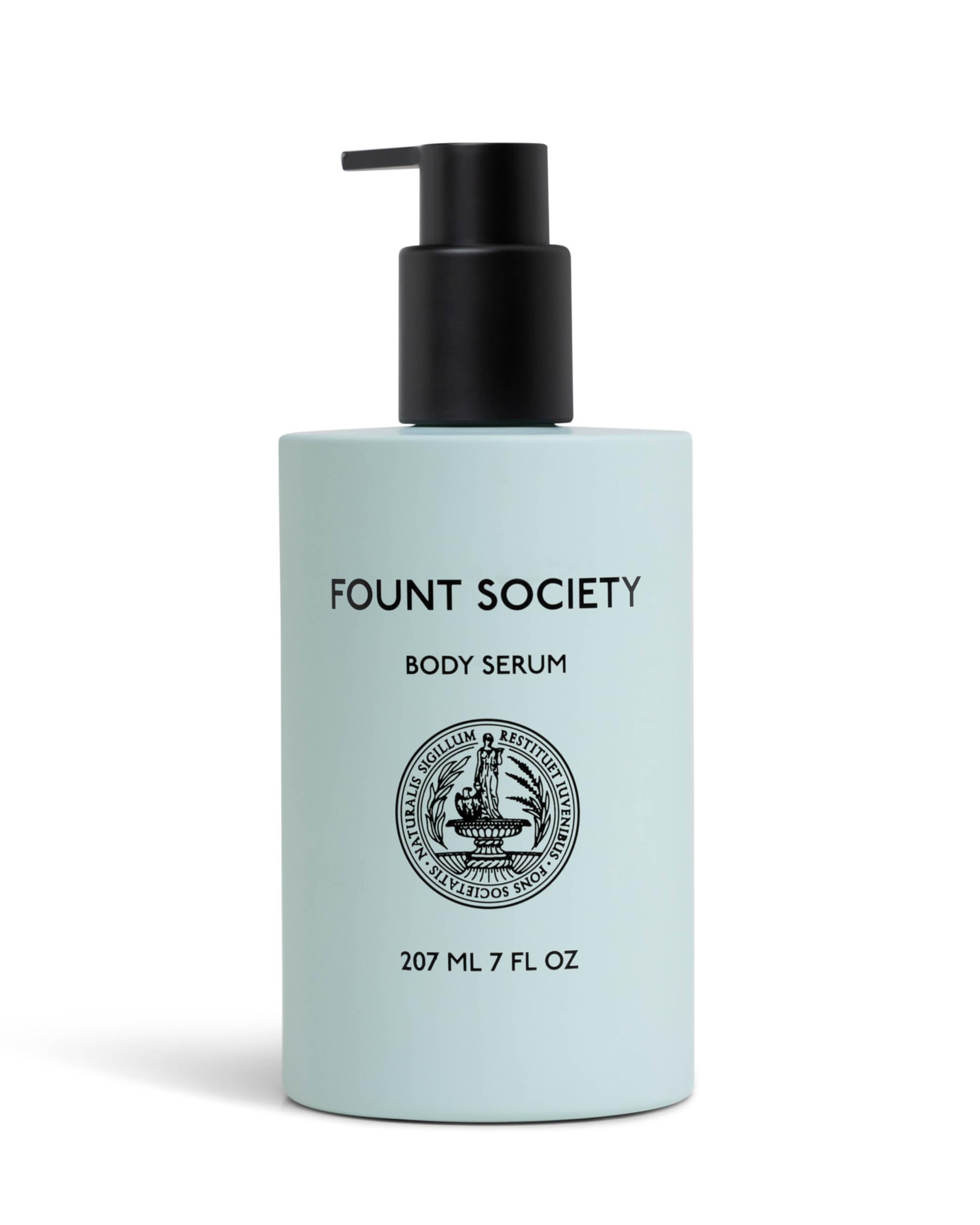 Fount Society Body Serum - 7 fl oz Hyaluronic Acid Body Serum for Moisturized Skin - Lightweight, Fast Absorbing, Non-Greasy Formula - Vegan &