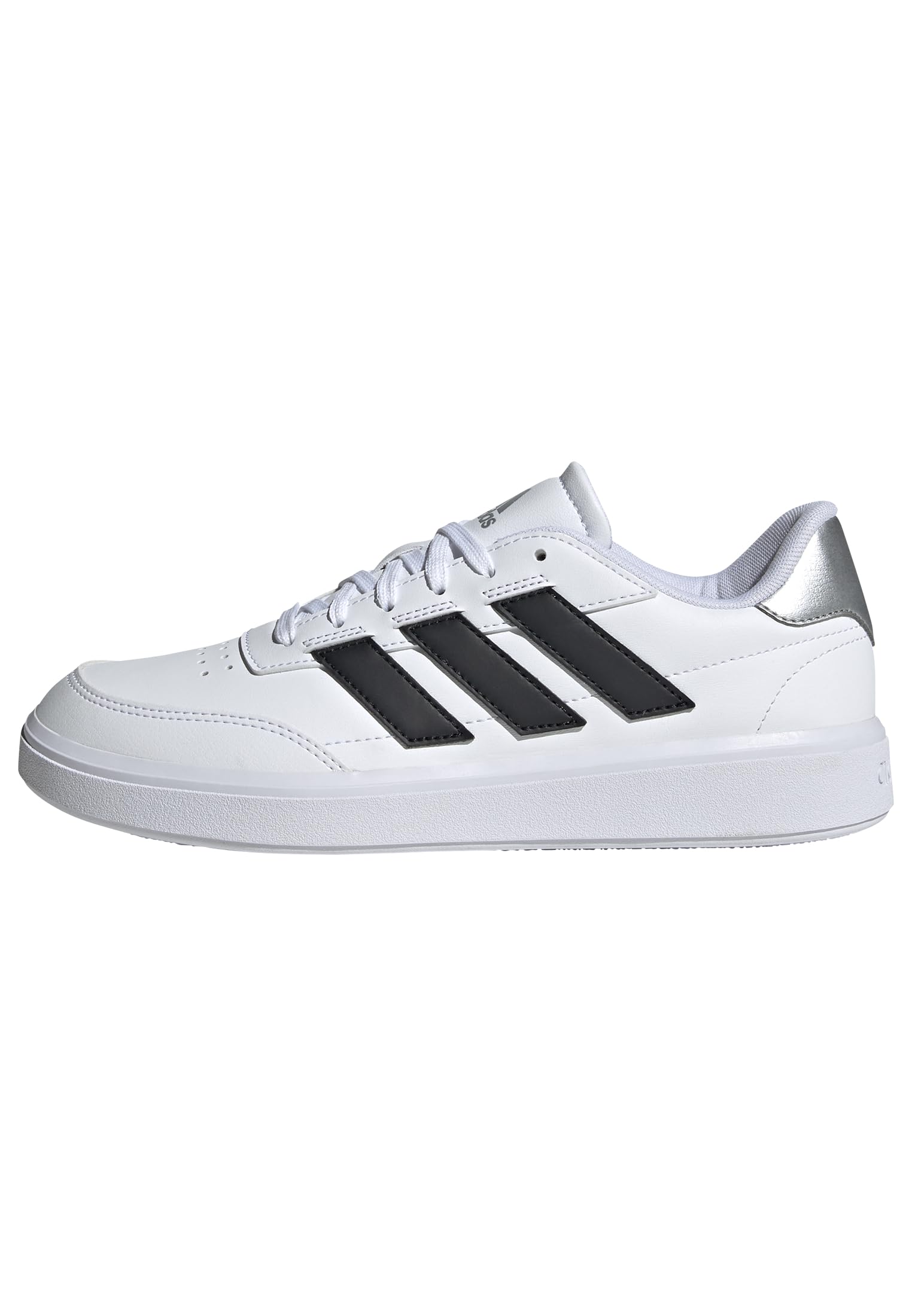 adidas Women's Courtblock Shoes, Cloud White/Core Black/Silver, 5.5 UK