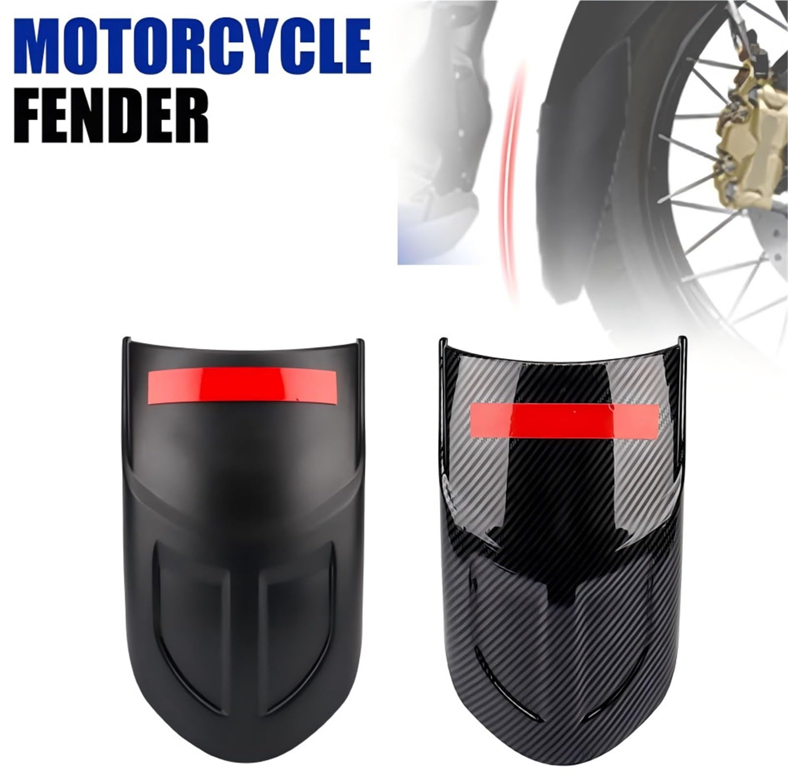 Per Kawasaki Per VERSYS 650 2010-2024 Per Versys1000 2012-2023 Moto Parafango Anteriore Splash Guard Copertura In Fibra Di Carbonio ABS