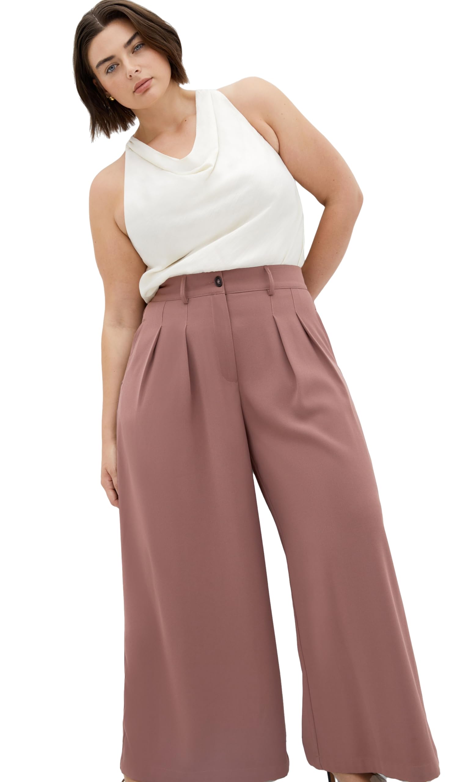 City Chic Womens Plus Size Pant - Abbie
