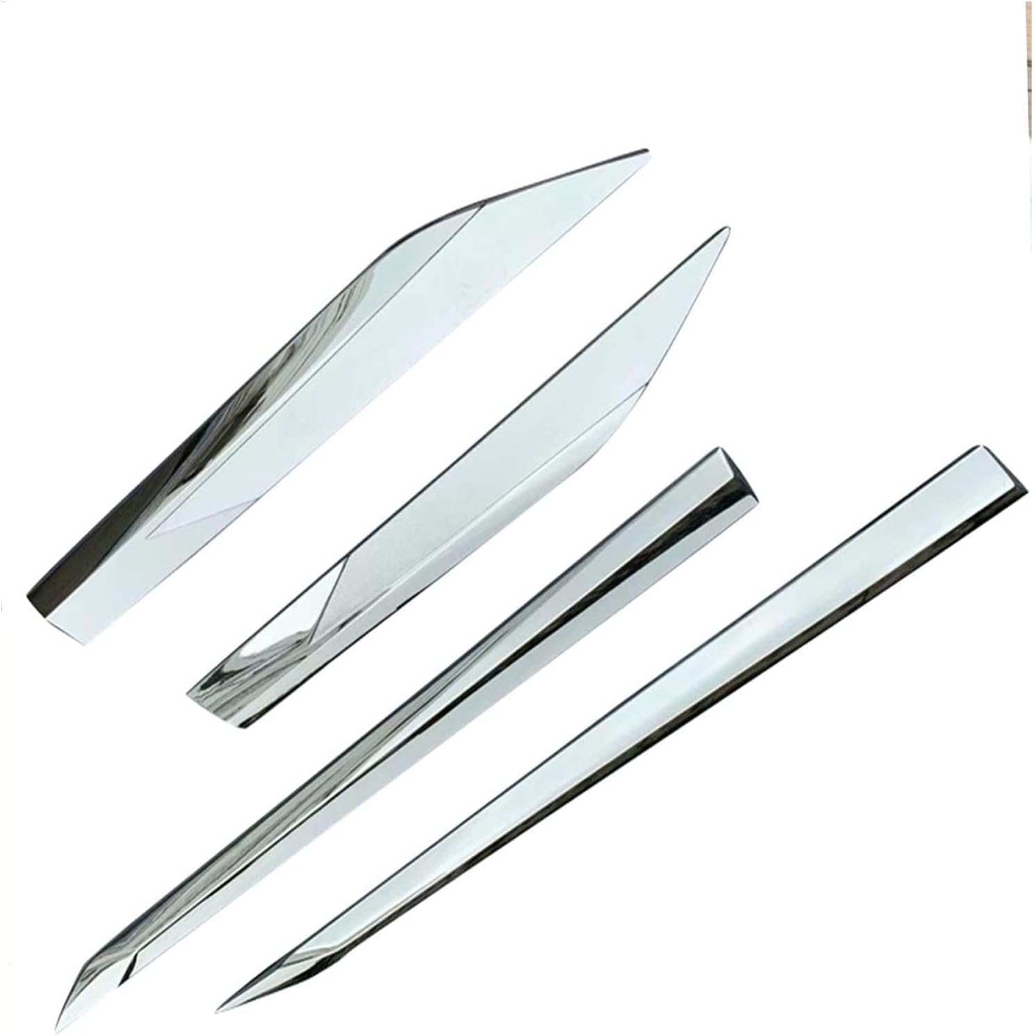 Car Accessories Door Side Body Strips Molding Cover Trim Protector ABS Chrome for Toyota RAV4 RAV 4 2019 2020 2021 2022 2023 2024 XA50