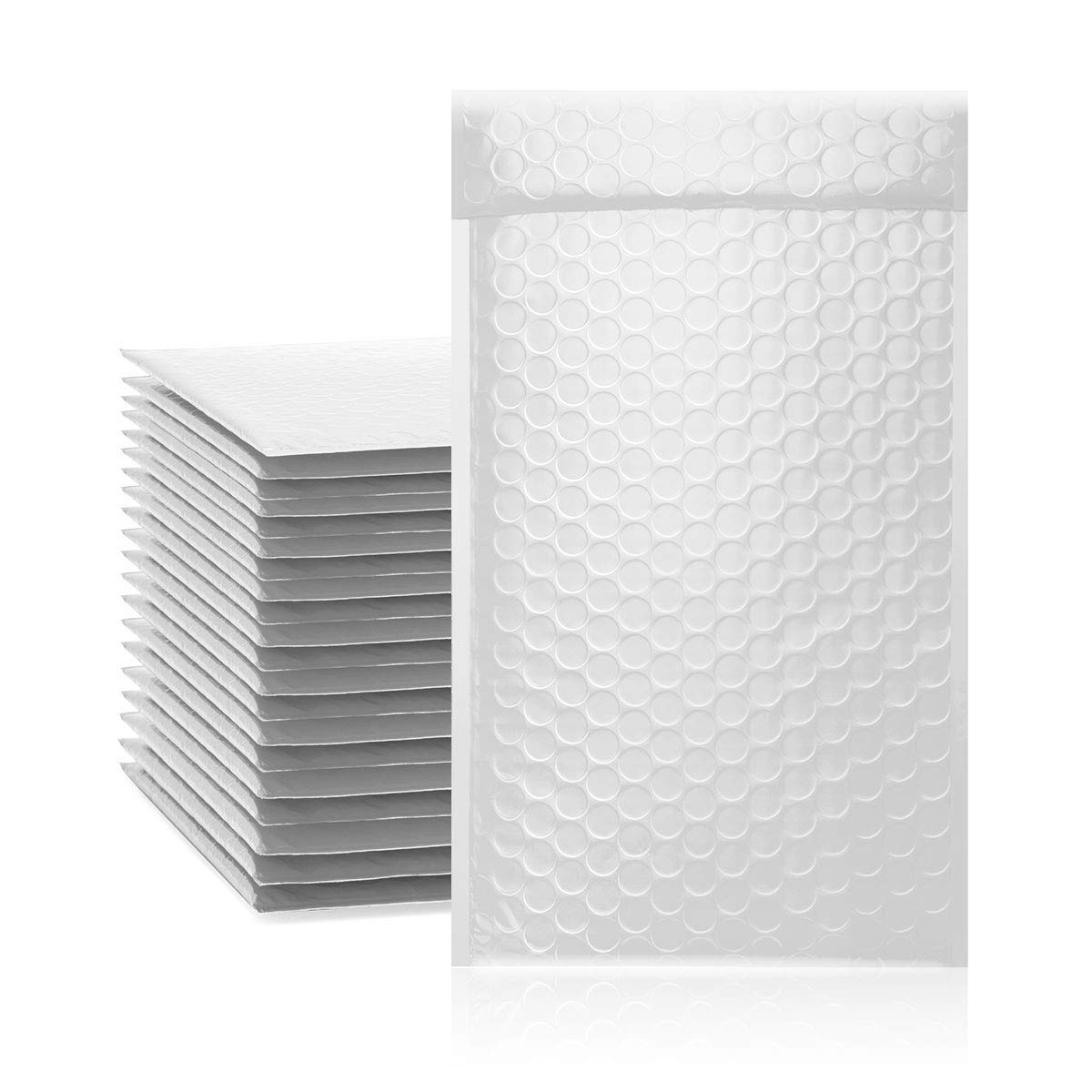 500 – # 000 – 4 X 8 Poly Bubble Mailers Buste Imbottite - Foto 10