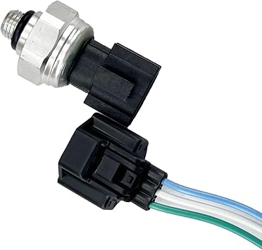 FainWan Air Conditioner AC Pressure Sensor Switch with Connector Wiring Harness Compatible with 350Z 370Z Altima Pathfinder Frontier Maxima Cube Rogue Sentra Versa Xterra FX35 G35 G37 M45