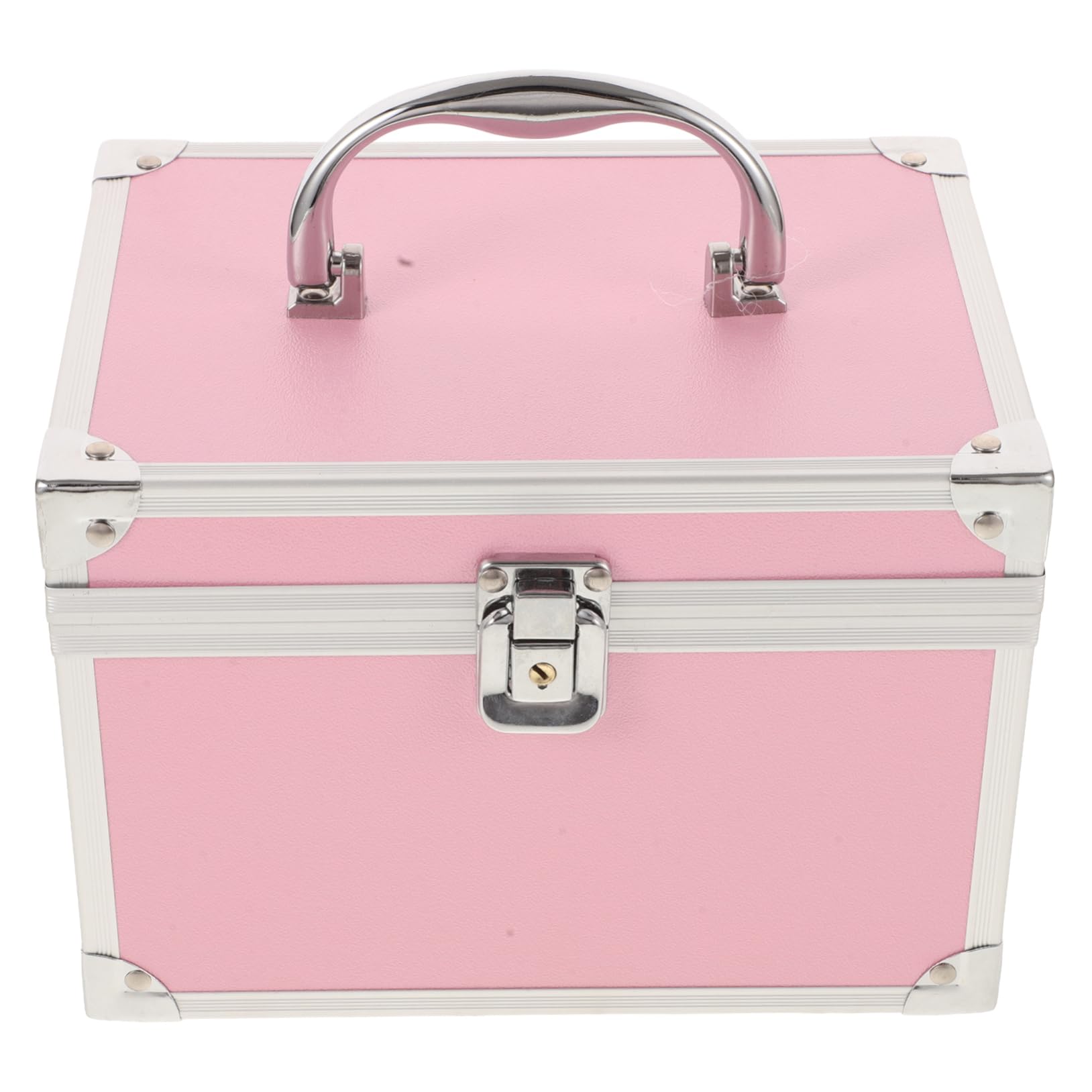 Scatola Portautensili in Alluminio Cassetta Degli Attrezzi Strati Organizer Per Strumenti e Accessori Scatola Di Immagazzinaggio Con Maniglia Per Officina Casa Ufficio e Viaggi