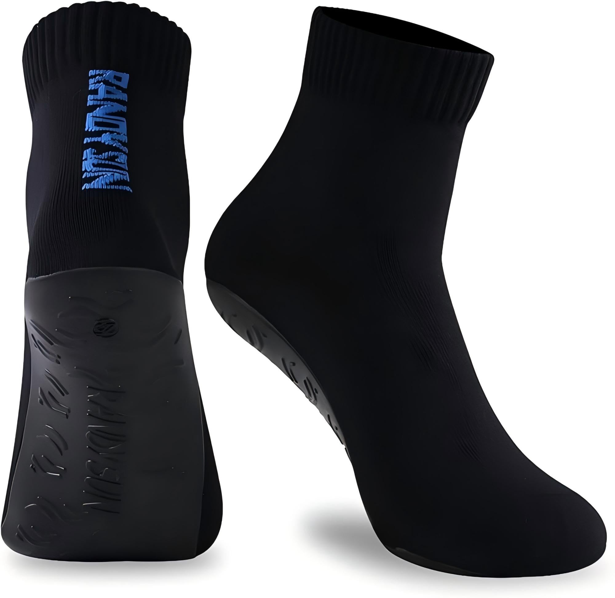 RANDY SUN Sockenschuhe Damen & Herren, Barfuß Beach Socken, Schnell Trocknend Strandsocken, für Beachvolleyball, Yoga, Surfen, 1 Paar