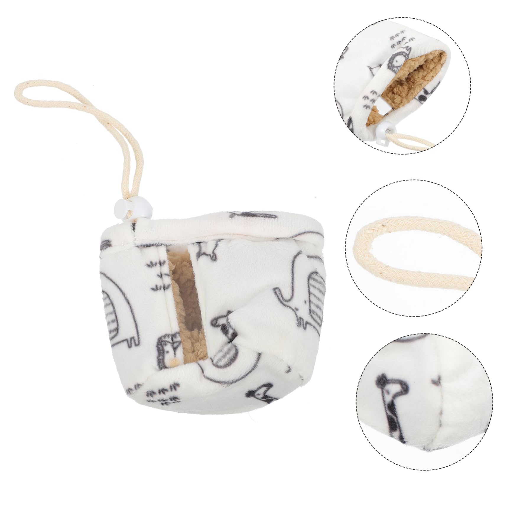 TOYANDONA 5piezas Funda Térmica para Biberón De Aislante De Calor Protección Antigolpes Material De Natural Lavable y Reutilizable Accesorio De Viaje para Bebés