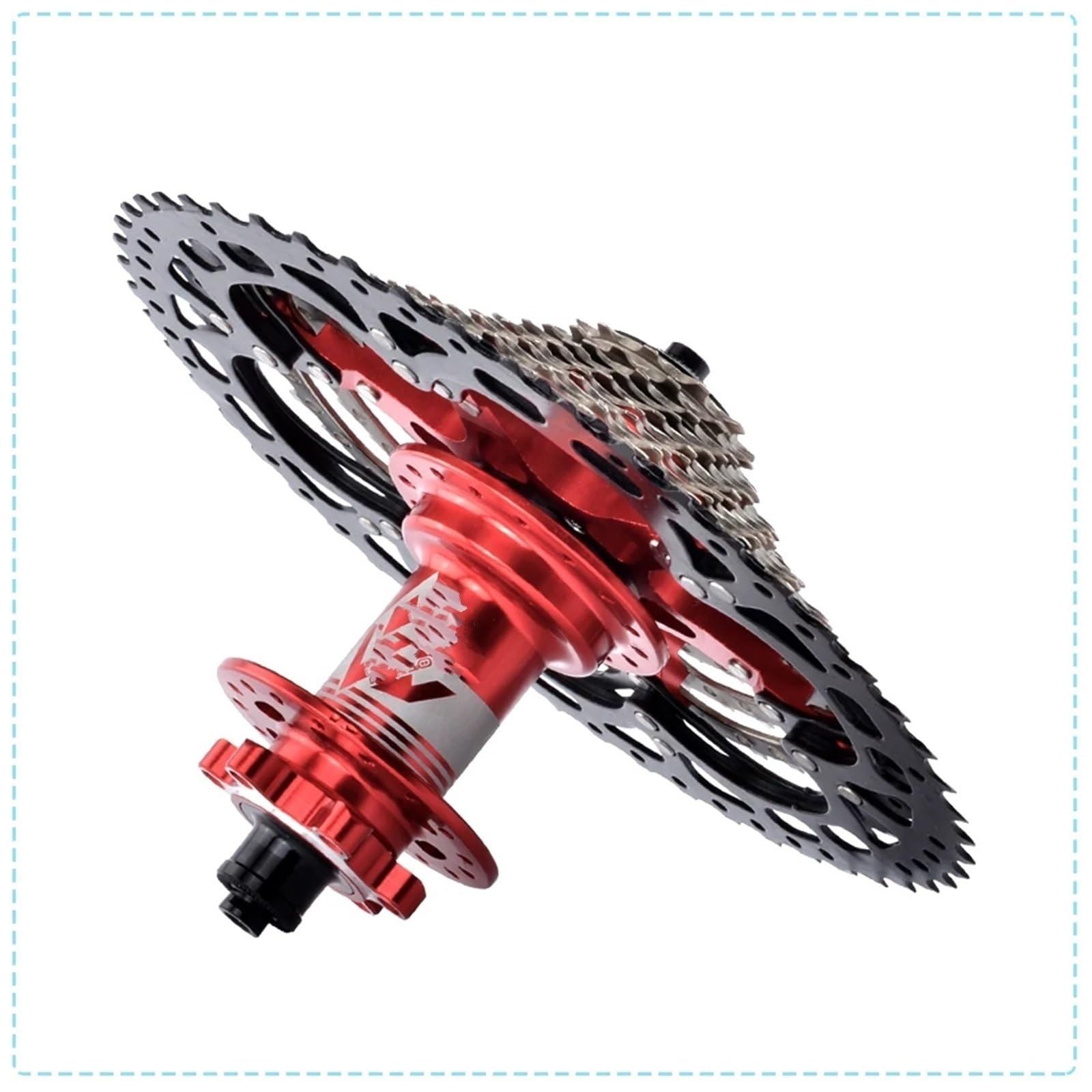 Compatible con Casete de Bicicleta Sunshine, piñón de Velocidad MTB, Estructura HG, Rueda Libre, Compatible con Shimano, Compatible con SRAM