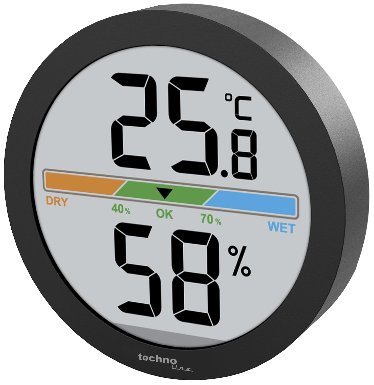 techno line WS9418 Mini Thermo-Hygrometer – Raumklimastation