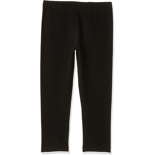 The Children's Place Girls' Leggings, Black 7409, L (10/12)