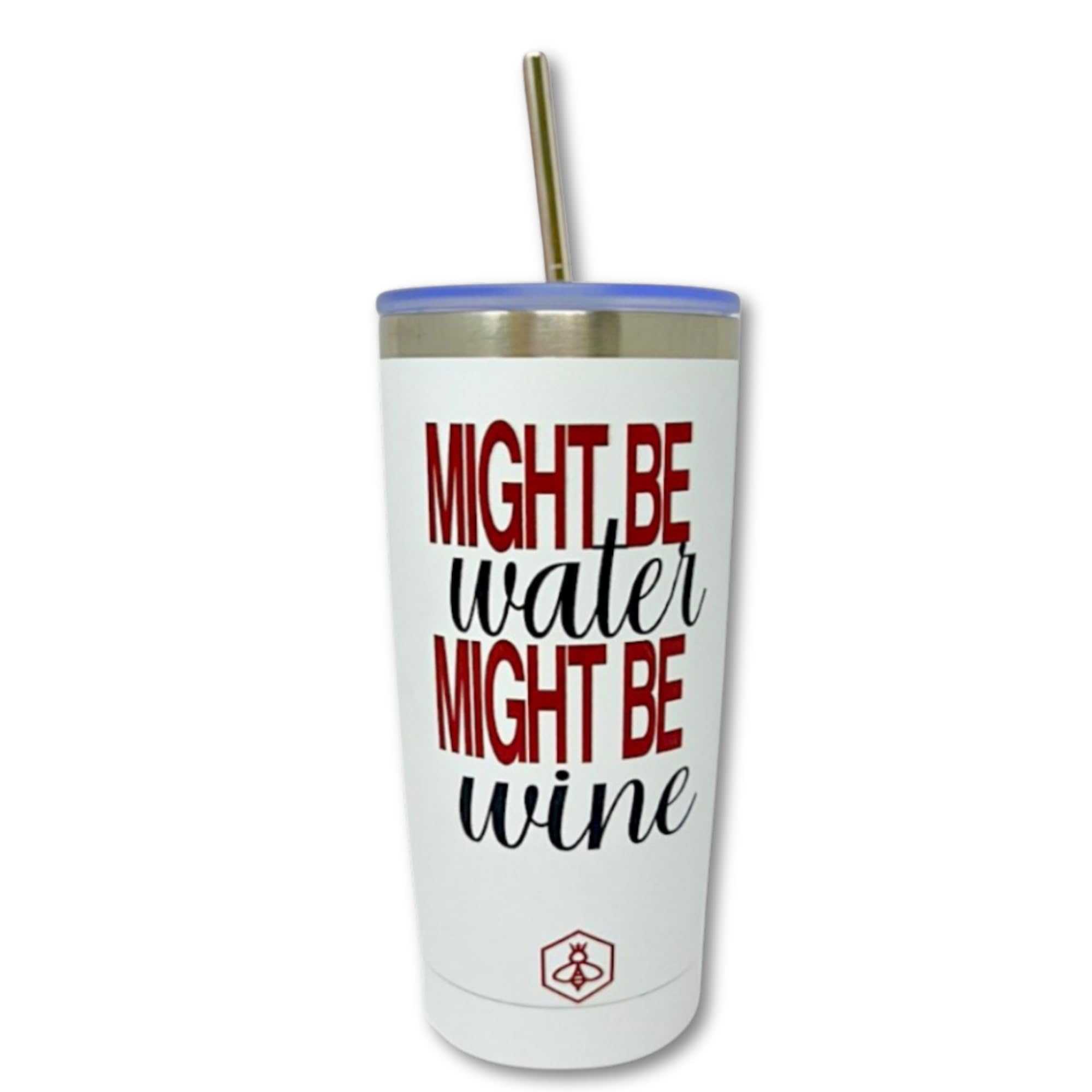 Biddlebee 20oz Insulated Straw Tumbler with Lid – Birthday Gift for Women, Best Friend, Sister, Teacher Appreciation, Unique Mom Gift from Daughter