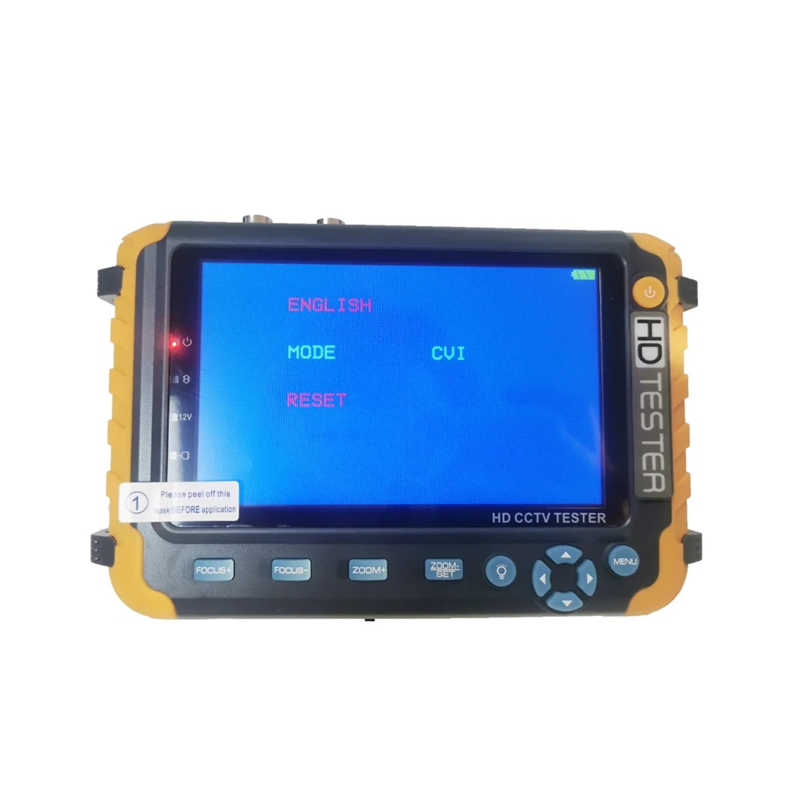 Tester CCTV, Monitor AHD Tester Telewizji Przemysłowej CVBS Analogowy Tester Współosiowy HD 8mp Cvi Ahd Tester Kamery Tvi Testowanie Sygnału Wideo Kamera Telewizji Przemysłowej 8w,Lekki