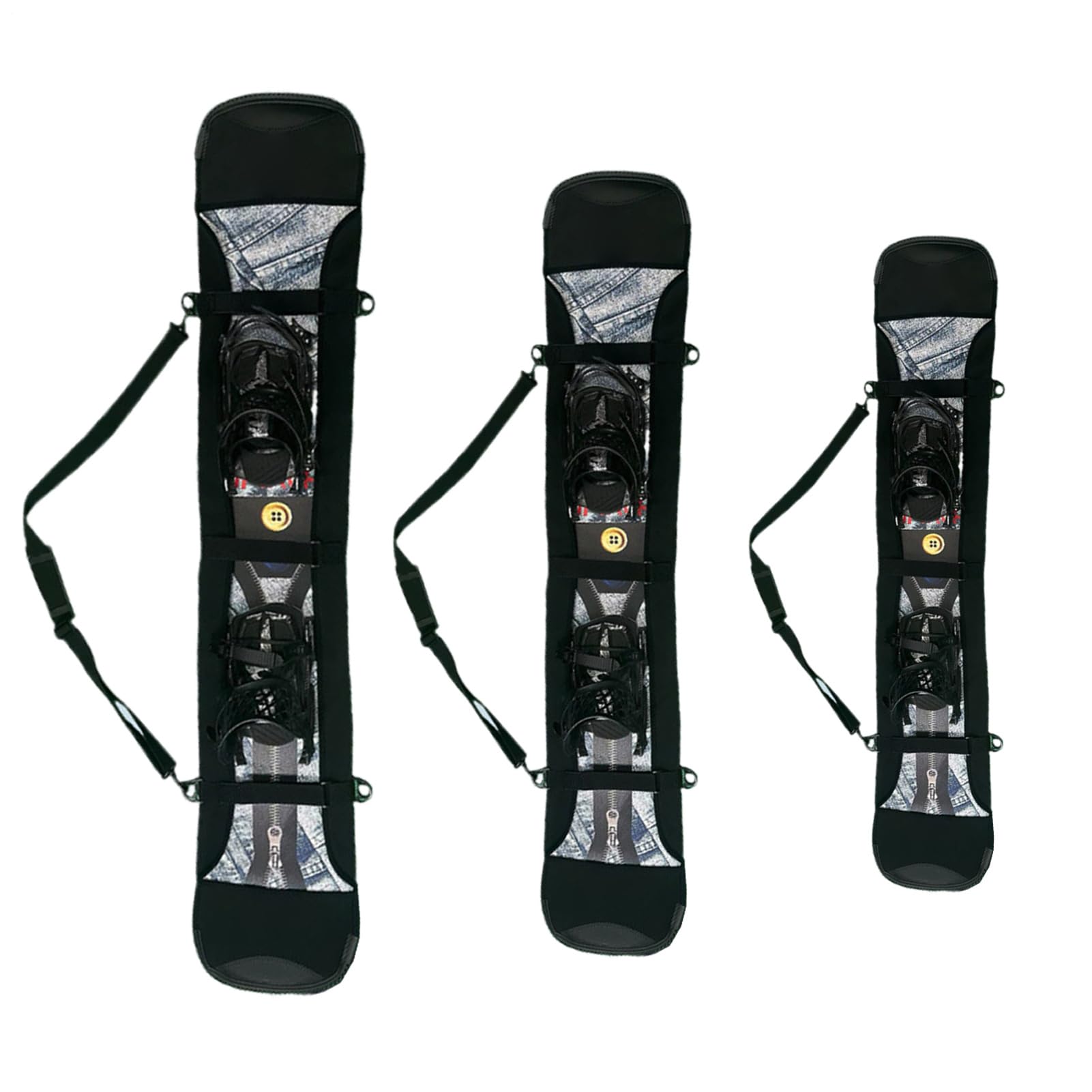Couvercle de snowboard - sac de ski rembourré, protection de voyage robuste | Étui pour les outils de sport d'hiver, vecteur d'équipement de snowboard extérieur, protection