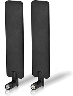 Bingfu WiFi 6E Antenna Tri-Band 2.4GHz 5GHz 6GHz WiFi Antenna 5dBi MIMO RP-SMA Male Antenna for WiFi Router High-Speed Wireless Connections in Smart Homes and Offices