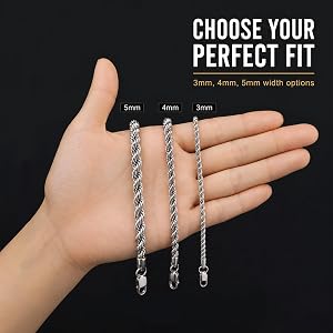 Amazon | FEEL STYLE ステンレススチール & 925スターリングシルバー